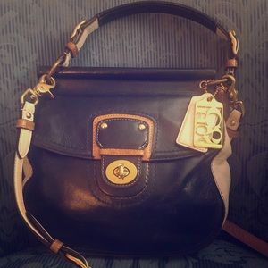Coach Satchel w/ Shoulder Strap
